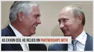 Reject Exxon CEO Rex Tillerson as Secretary of State