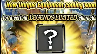 DRAGON BALL LEGENDS LIVE/NEW UNIQUE EQUPIMENT FOR THIS CHARACTER?