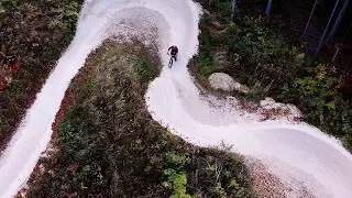 the PETZEN FLOW TRAIL feat. DJI Spark | longest MTB flow trail in europe