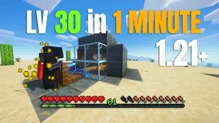 THE EASIEST XP (levels) FARM in MINECRAFT 1.21+ JAVA