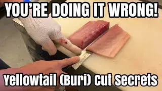 You&rsquo;re Eating Yellowtail Wrong &ndash; Buri Cut Guide!