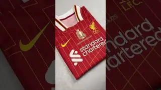 Liverpool FC Champions 24-25 Home Kit Football Jersey 🔥 New Soccer Shirt