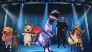 Dansstopp med Jonas: Olika djur (Dansstopp musik f&ouml;r barn)