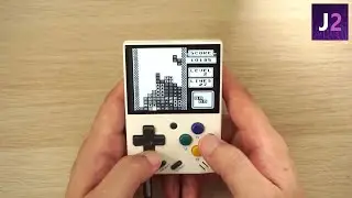 Miyoo Mini Stock OS - Gameboy - Tetris - Default Internal Palette is B/W