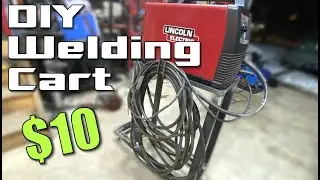 Making A Welding Cart For $10 And Some Scrap Steel
