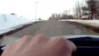 My 190 driving.