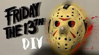 How I Paint My Jason Masks! (Friday the 13th DIY)