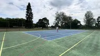 Netball Court CoD/Speed - Sprint + Narrow Slalom