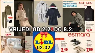 ✨ LIDL Lidlova Promocija Vrijedi od 2.2. - 8.2 ✨ Kuhinja - Tekstil - Dekoracija #lidlhrvaska