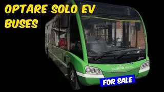 Optare Solo Electric Bus Yard Walkaround | 31 seat | Bus Operators | Shuttle Bus | Camper Conversion