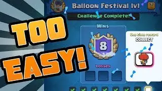 BEST DECK FOR BALLOON FESTIVAL! SO MUCH FUN! | Clash Royale