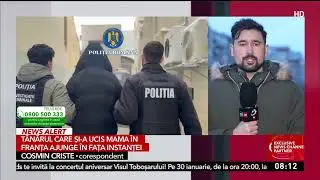 Tânărul care și-a ucis mama în Franța ajunge în fața instanței