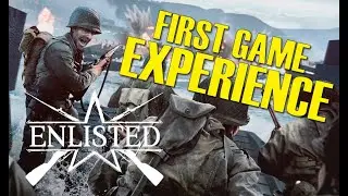 FIRST GAME EXPERIENCE! Enlisted Gameplay - Invasion of Normandy