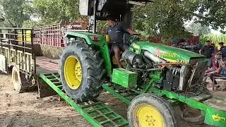 Gilli Nain Tractor loading in trolley | Harrow Competition king 👑