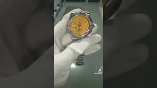 San Martin Orange Dial GMT Automatic Mechanical Watch