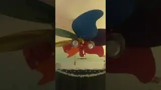 46&rdquo; Quorum Pinwheel Ceiling Fan