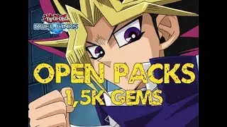 Open Pack Of YU Gi Oh 1,5k GEMS Duel Links