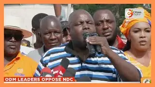 Nairobi leaders oppose calls for an ODM NDC