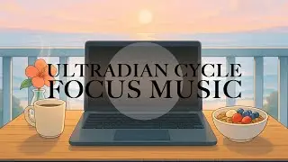 Morning Focus Vibes | Beach Office Edition | NeuroCycle 90