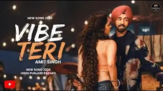 Vibe Teri (Official Audio) | Diljit Dosanjh | Amit Singh | New Hindi Punjabi Love Song | Fan Made