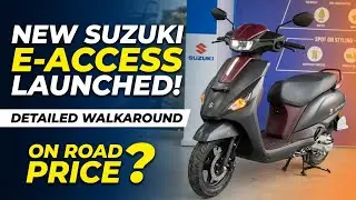 Suzuki E-Access Launched Electric Scooter Detailed Review | On Road Price ? 