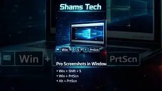 Take Screenshots Like a Pro 💻 | Windows Hidden Shortcuts | Shams Tech