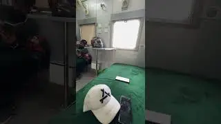 Inside Jaffer Express AC Sleeper 🚆💤 | Luxury Train Travel in Pakistan! #shorts