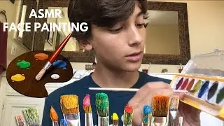 ASMR-раскраска лица