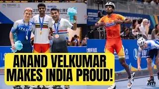 Anand Velkumar scripts history for India with gold medal in Speed Skating World Championships