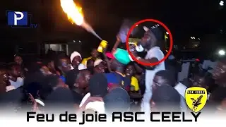 Feu de joie ASC CEELY : AMBIANCE Assurée, hommage à Mame No et à Pagaye.
