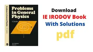 IE IRODOV PHYSICS | BOOK & SOLUTIONS Pdf Download | SMARTYJEE