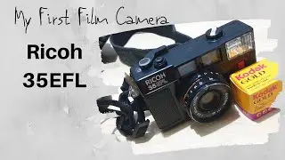 Моя первая пленочная камера | Пленочная камера для начинающих | Ricoh 35EFL Point and Shoot Film Camerra