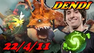 Dendi Primal Beast is too strong Refresher Orb killing machine | Giveaway | Dota 2 Pro Play