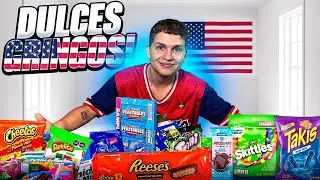 Probando los DULCES M&aacute;s Conocidos de la USA 🇺🇸