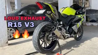 Super Bike sound 🔥R15 V3 Akrapovic Full System Exhaust | Tanna Dhaval
