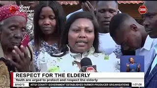 Youth are urged to protect and respect the elderly