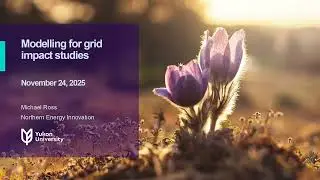 Modelling for grid impact studies, custom Simulink tools NEI & employment for remote communities