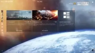 Battlefield 1 Closed Alpha All Menus and Settings!