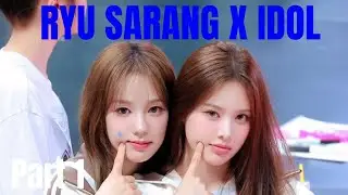 Ryu Sarang&rsquo;s Sweetest Moments with Other Idols at ISAC + Sarang Clips Part 1   ‪