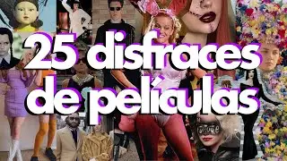 25 IDEAS DE DISFRACES DE PEL&Iacute;CULAS Y SERIES CON ROPA QUE YA TIENES EN EL CLOSET #VLOGTOBER | lefty