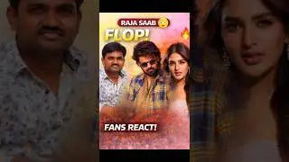 The Raja Saab FLOP? 😳 | Prabhas Fans Angry Reaction #Shorts