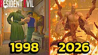 Эволюция врагов в Resident Evil STALKER (1998-2026)