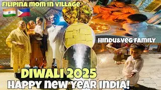 FILIPINA CELEBRATE DIWALI WITH INDIAN FAMILY! HAPPY NEW YEAR INDIA🎆🎇 #filipinoindianvlog 