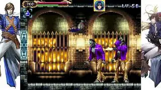 Castlevania: Portrait of Ruin - Boss Rush Mode with Richter (DXC Style)