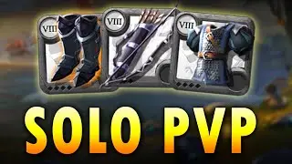 Solo Open World with Soldier Armor | Albion Online