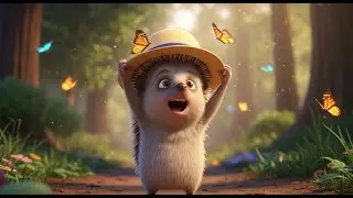 The Hedgehog Who Found a Hat 🦔🎩 | Cute Nursery Rhyme for Kids