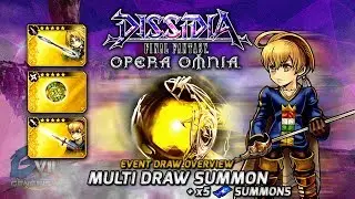 Ramza Event Banner! | MULTI-DRAW PULL Summon! | Dissidia Final Fantasy Opera Omnia