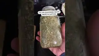 Homemade Italian Seasoning Recipe
