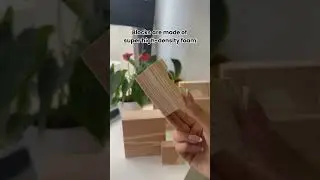 Edushape wood-like blocks