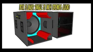 SKEMA || PLAN BOX PLANAR SUB121 SINGLE 21 INCH brewog audio